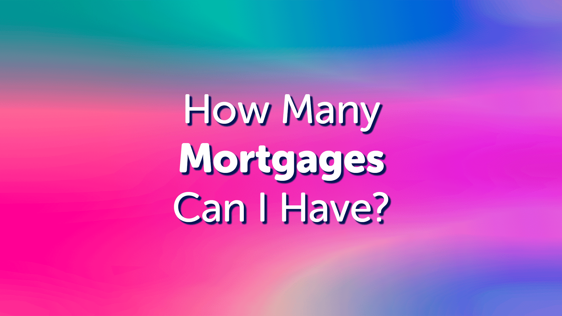 Can I Have Two Mortgages in Cambridge?